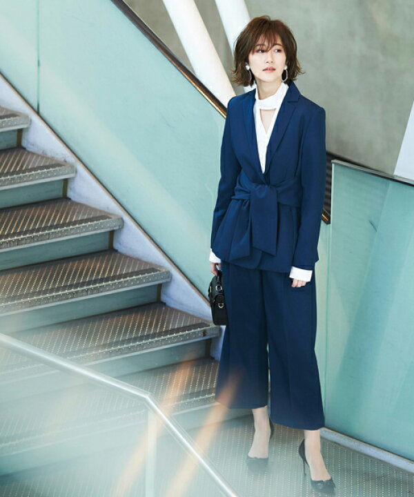 市場 麻調合繊 ダルブルー セットアップ ワイドパンツ レディース スラックス パンツ ビジネスパンツ 市場 麻調合繊 ダルブルー セットアップ ワイドパンツ レディース スラックス パンツ ビジネスパンツ