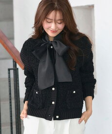 【バーゲン価格】【洗える/ストレッチ】レディース ニット カーディガン ジャケット トップス 長袖 セーター 羽織 オフィスカジュアル きれいめ 上品 おしゃれ 大人かわいい カジュアル ミセス 通勤 体型カバー ちくちくしない 黒 白 パールボタン 即日発送 プレゼント