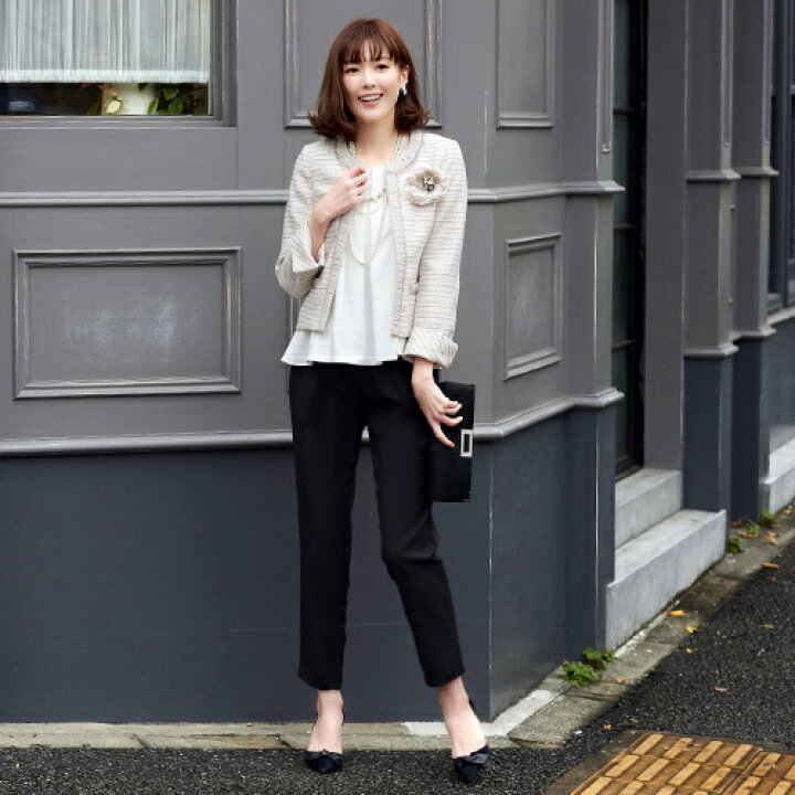 楽天市場】セレモニースーツ 4点セット ジャケット トップス パンツ  