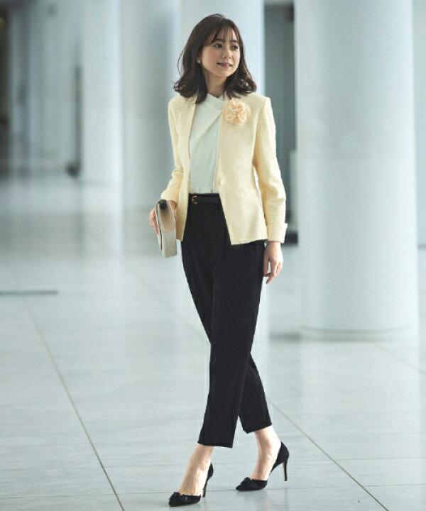 楽天市場 22春夏新作 セレモニースーツ 3点セット ジャケット パンツスーツ ママスーツ フォーマル レディース ミセス 入園式 入学式 卒業式 卒園式 七五三 お宮参り 50代 40代 30代 母親 服装 女性 大きいサイズ セットアップ 謝恩会 上品 通勤 オフィスカジュアル