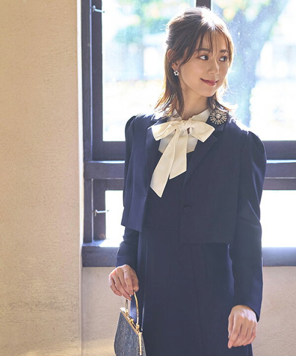 楽天市場】セレモニースーツ 2点セット ジャケット ロングワンピース  