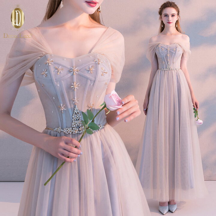 楽天市場】ロングドレス パーティードレス 演奏会用ロングドレス  