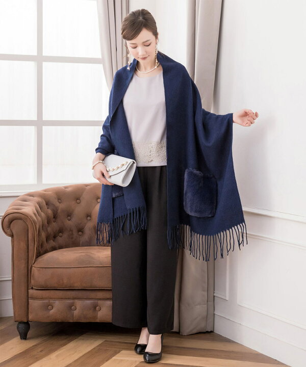 楽天市場 結婚式 ショール パーティー ドレス ワンピース ポケットファー 裾 フリンジ コーディネート お呼ばれ お呼ばれ ストール 羽織り 羽織り物 上品 パーティー 二次会 披露宴 オケージョン 代 30代 40代 レディース パーティードレス通販dressstar