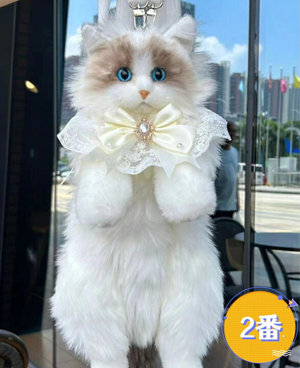 楽天市場】誕生日プレゼントリアル猫ぬいぐるみ猫ちゃん型バッグ 