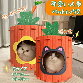 猫 ハウス ペットハウス 猫 犬 小動物も対応 ベッド ペットベッド 柔らかい 暖かい 洗える 大空間 軽量 組み合わせは自由 折り畳み 組み立て簡単 丈夫 爪とぎ フェルト 円筒型 隠れ家 滑り止め 保温 防寒 寒さ対策 据え置き スペース 運動不足解消 ストレス発散