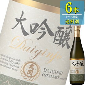 大関 特撰 大吟醸 720ml瓶 x 6本ケース販売 (清酒) (日本酒) (兵庫)
