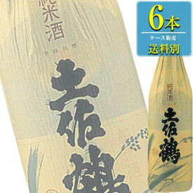 土佐鶴酒造 純米酒 1.8L瓶 x 6本ケース販売 (清酒) (日本酒) (高知)