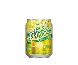 (3ケース販売) チョーヤ ゆずッシュ 250ml缶 x 72本ケース販売 (柑橘系)
