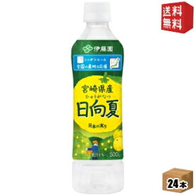 【送料無料】伊藤園 ニッポンエール 宮崎県産日向夏 500gペットボトル 24本入 JA全農共同開発商品 ※北海道800円・東北400円の別途送料加算 [39ショップ] itoen2505