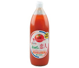 JAびらとり ニシパの恋人 トマトジュース (無塩) 1L瓶×6本入｜ 送料無料 無塩 1l 野菜ジュース とまと