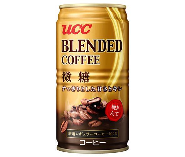 UCC ブレンドコーヒー 微糖 185g缶×30本入×(2ケース)｜ 送料無料 微糖 ブレンドコーヒー 珈琲