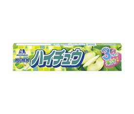 森永製菓 ハイチュウ グリーンアップル 12粒×12個入｜ 送料無料 お菓子 飴・キャンディー ソフトキャンディ 青りんご 青林檎