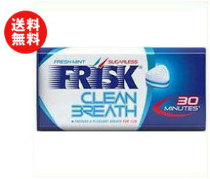 クラシエ FRISK(フリスク) クリーンブレス フレッシュミント 35g×9個入｜ 送料無料 お菓子 タブレット 缶