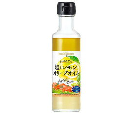 ポッカサッポロ 塩とレモンとオリーブオイル 180ml瓶×12本入×(2ケース)｜ 送料無料 一般食品 調味料 オリーブオイル 瓶 レモン