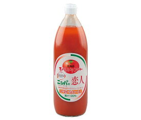 JAびらとり ニシパの恋人 トマトジュース (有塩) 1L瓶×6本入×(2ケース)｜ 送料無料 トマトジュース 有塩 野菜ジュース とまと