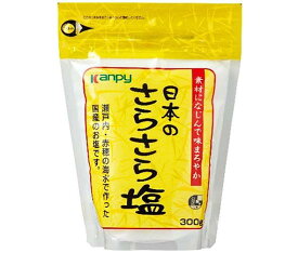 カンピー 日本のさらさら塩 300g×10袋入×(2ケース)｜ 送料無料 しお 塩 ソルト 調味料