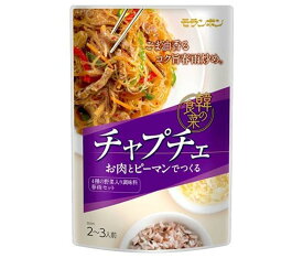 モランボン 韓の食菜 チャプチェ 175g×10袋入×(2ケース)｜ 送料無料 そうざい 惣菜 調味料 春雨 韓国料理