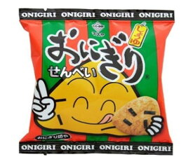 【送料無料・メーカー/問屋直送品・代引不可】マスヤ おにぎりせんべい 25g×20袋入｜お菓子 おつまみ・せんべい 袋 米菓 醤油 しょうゆ