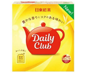 三井農林 日東紅茶 デイリークラブ ティーバッグ (2g×40袋)×24個入｜ 送料無料 嗜好品 紅茶 ティーバッグ