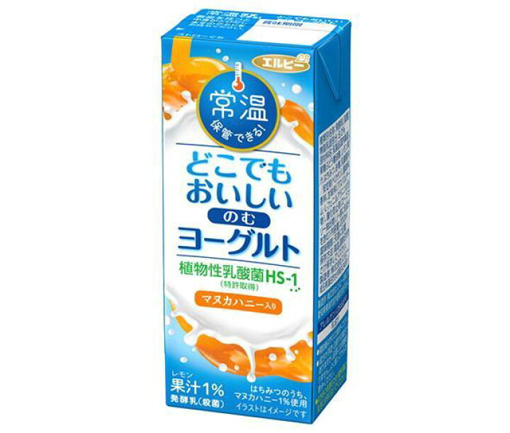 21セール 送料無料 エルビー どこでもおいしい のむヨーグルト0ml紙パック 1ケース 全24本 Riosmauricio Com