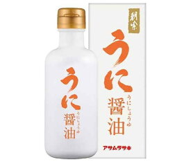 アサムラサキ うに醤油 化粧箱入り 150ml×12本入×(2ケース)｜ 送料無料 調味料 しょうゆ ウニ