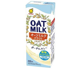 マルサンアイ オーツミルククラフト 200ml紙パック×24本入｜ 送料無料 オーツミルク 乳性飲料 乳飲料
