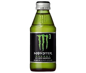 アサヒ飲料 MONSTER ENERGY(モンスター エナジー)M3 150ml瓶×24本入｜ 送料無料 炭酸 栄養 スパークリング エナジー