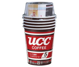 UCC カップコーヒー 5P×24(12×2)個入｜ 送料無料 インスタントコーヒー コーヒー 珈琲 スティック