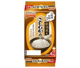 テーブルマーク 新潟県産こしひかり (分割) 4食 (150g×2食×2個)×8袋入｜ 送料無料 パックごはん レトルトご飯 ごはん