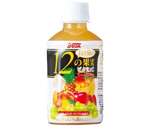 サンA 1日分の12の果実 240mlペットボトル×24本入×(2ケース)| 送料無料 果実飲料 ミックス PET フルーツ