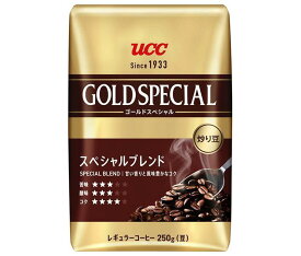 UCC 炒り豆ゴールドスペシャル スペシャルブレンド 250g×6袋入｜ 送料無料 嗜好品 レギュラーコーヒー コーヒー豆