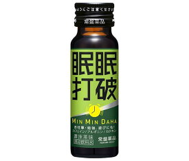 常盤 眠眠打破 濃抹茶味 50ml瓶×50本入×(2ケース)｜ 送料無料