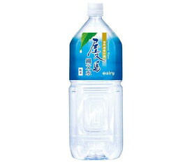 南日本酪農協同 屋久島縄文水 2Lペットボトル×6本入｜ 送料無料 天然水 飲料水 ナチュラルウォーター 軟水 PET