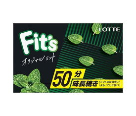 ロッテ Fit’s オリジナルミント 12枚×10個入｜ 送料無料 お菓子 ガム フィッツ 味長続き ミント