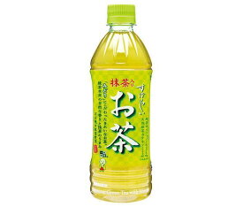 サンガリア すばらしい抹茶入りお茶 500mlペットボトル×24本入×(2ケース)｜ 送料無料 茶飲料 緑茶 まっちゃ PET