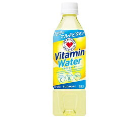 サントリー Vitamin Water(ビタミンウォーター)【手売り用】 500mlペットボトル×24本入×(2ケース)｜ 送料無料 スポーツ飲料 ビタミン補給 PET 熱中症対策