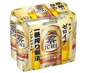 キリン 零ICHI (ゼロイチ)(6缶パック) 500ml缶×24本入｜ 送料無料 炭酸飲料 ノンアルコール飲料 ビール系 ビールテイスト 缶