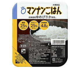 大塚食品 マンナンごはん 160g×24個入×(2ケース)｜ 送料無料 ヘルシー こんにゃく ご飯 カロリー