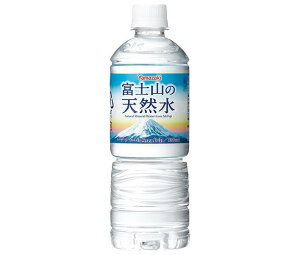 富士山のバナジウム天然水 600ml×24本 PET