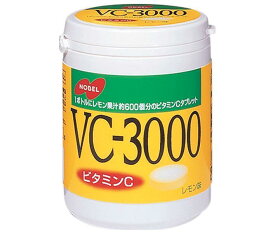 ノーベル製菓 VC-3000ボトル 150g×4個入×(2ケース)｜ 送料無料 お菓子 ビタミンC タブレット