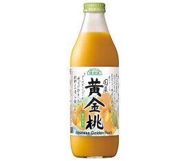 マルカイ 順造選 国産黄金桃 1000ml瓶×6本入×(2ケース)｜ 送料無料 ももジュース 国産 もも 桃 ピーチ フルーツ 果実