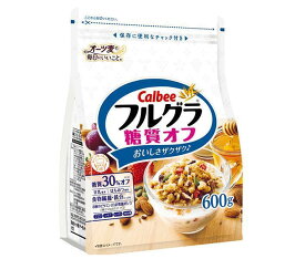 カルビー フルグラ 糖質オフ 600g×6袋入×(2ケース)｜ 送料無料 一般食品 フルーツグラノーラ 健康食品 袋