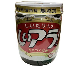 ブンセン しいたけ入り しいアラ！のりつくだ煮 158g瓶×10個入×(2ケース)｜ 送料無料 一般食品 佃煮 瓶 ごはんのおとも 海苔