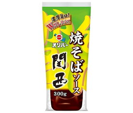 オリバーソース 焼そばソース関西 300g×12本入×(2ケース)｜ 送料無料 ソース 調味料 焼そば 関西