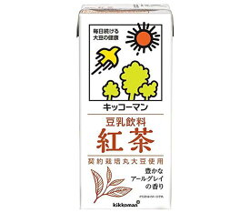 キッコーマン 豆乳飲料 紅茶 1000ml紙パック×12(6×2)本入｜ 送料無料 豆乳 キッコーマン 紅茶 1l 紙パック