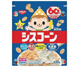 日清シスコ シスコーン フロスト 220g×6袋入×(2ケース)｜ 送料無料 一般食品 健康食品 袋 コーンフレーク