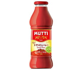 ムッティ MUTTI トマトピューレ 400g瓶×12本入｜ 送料無料 一般食品 トマト 2倍濃縮 MUTTI