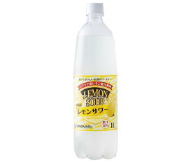 友桝飲料 レモンサワー 1Lペットボトル×15本入｜ 送料無料 割り材 割材 炭酸 果汁 レモン