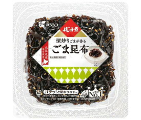 フジッコ ふじっ子煮 ごま昆布 74g×24(12×2)個入×(2ケース)｜ 送料無料 一般食品 惣菜 佃煮 つくだに こんぶ