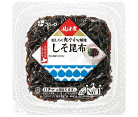 フジッコ ふじっ子煮 しそ昆布 74g×24(12×2)個入｜ 送料無料 一般食品 惣菜 佃煮 つくだに こんぶ